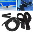 thumbnail image 3 of pitrice 4m Swimming Resistance Belt Swim Tether Aids Training 10mm Blue Trainer Black 10mm, 3 of 6