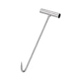 thumbnail image 1 of Abbracc Manhole Hook Tool Drain Covers Well Lid Hook Lift Manhole Covers Utility Tool 40CM, 1 of 9