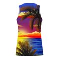 thumbnail image 3 of Birdeem Nouveau Débardeur Décontracté Mode Homme Été Floral Hawaïen Imprimé Sport Col Rond, 3 of 7