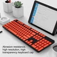 thumbnail image 3 of 104Pcs ABS Backlight Wear-resistant Key Caps Replacement Keyboard Accessories, 3 of 8