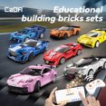 thumbnail image 4 of CaDA 289 Pieces Racing Car Building Block Set, Construction Toy Set, 4 of 4