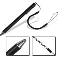 thumbnail image 3 of Stylus Pens with Tether Lanyard & Clip for Touch Screens High Sensitivity Precision Capacitive AntiLost Fibre Mesh Fiber Tip Smart Phone Tablets Samsung Galaxy Android, 3 of 7