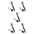 thumbnail image 1 of Ruiboury Brosse de Club de Golf Portable à Main Remplacement Brosses à Chaussures Double Face Vert avec Couvercle 5ensemble, 1 of 6