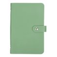 thumbnail image 1 of Uxcell 100 Envelope Challenge Binder, Soft PU Leather Savings Challenges Book with Envelopes Money Saving Binder with Horizontal Insert for Budgeting Saving Expense, Green, 1 of 7