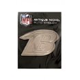 thumbnail image 1 of Baltimore Ravens Emblème Auto Nickel Antique, 1 of 1