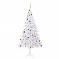 thumbnail image 1 of vidaXL Artificial Pre-lit Christmas Tree with Ball Set 210cm 910 Branches, 1 of 5