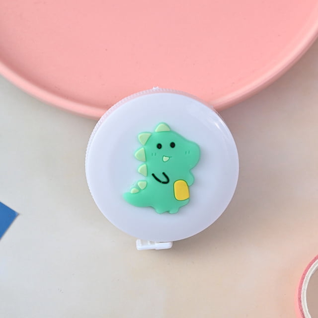 LSLJS 1.5M Tape Measure Inch Cm Round Tape Automatic Retractable Soft Colorful Ruler Plant Automatic Telescopic Measuring Tape Measuring Body Circumference, Home Accessories