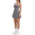 thumbnail image 3 of LOVZFMLL Robe Ample à Col Rond pour Femme Gris Foncé L, 3 of 8