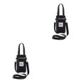 thumbnail image 1 of VONKY Fashionable And Practical Crossbody Bag Unisex Suitable For All Occasions Crossbody Black 2Set, 1 of 6