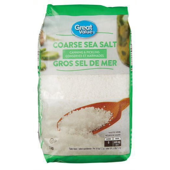 Great Value Gros Sel de Mer