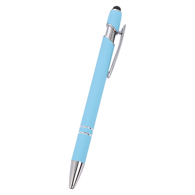 Meiiso Baby Blue Aluminum Pen - Refined Gel Ink Writer, Large Inventory Clearance Flash Purchase