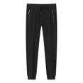thumbnail image 1 of Yuyuzo Pantalon de Survêtement Grande Taille pour Femmes Taille Haute avec Cordon Élastique, Bas Resserré, Joggers Décontractés de Randonnée, Pantalons de Sport, 1 of 6