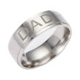thumbnail image 4 of DPTALR Letter Men's Titanium Steel Jewelry 1pc, 4 of 9
