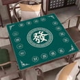 thumbnail image 5 of Mahjong Mat Reduction Mahjongg Table Mat Mahjong Accessories Tablecloth Game Poker Domino Game Game Mat For Card Board And Tile Games 70x70cm, 5 of 5