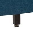 thumbnail image 2 of CorLiving Bellevue Upholstered Adult Full Bed Frame with Wide-Rectangle Tufted Headboard and Slats - No Box Spring Required, 2 of 9