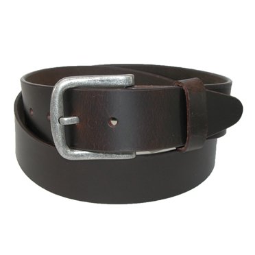 CTM® Ceinture de Bride en Cuir à Boucle Amovible (Hommes Grands et Forts)
