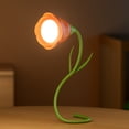thumbnail image 1 of Unique Wireless Flower Desk Lamp Flexible Gooseneck Rechargeable LED Lamp With USB Charging Port 3 Color Modes And Stepless Dimming For Office Desk Decor, 1 of 8