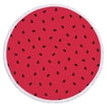 thumbnail image 2 of Large Round Beach Towel 59 Inches - Thick Microfiber, Sand Proof & Quick Dry for Beach, Picnic, Yoga, Pool | Multi-Purpose Blanket for 2, 2 of 7
