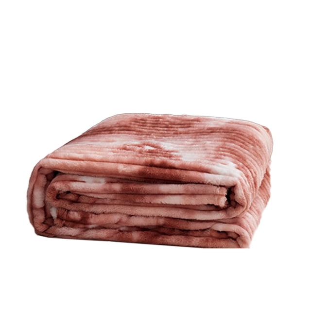 Yhmxh Throw Blanket for Couch Comfortable And Breathable Printed Drawstring Flannel Scandinavian Tie-type Velvet Office Conditioner Blanket Soft Cozy Fluffy Blanket Lightweight Travel Blanket