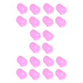 thumbnail image 1 of QualitChoice 4pcs Guitar Playing Left Hand Fingertip Ukulele Guitar Fingertip Silicone Protective Cover Pink L 5Set, 1 of 6