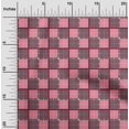 thumbnail image 1 of oneOone Viscose Chiffon Fabric Tartan Check Print Fabric BTY 42 Inch Wide, 1 of 4