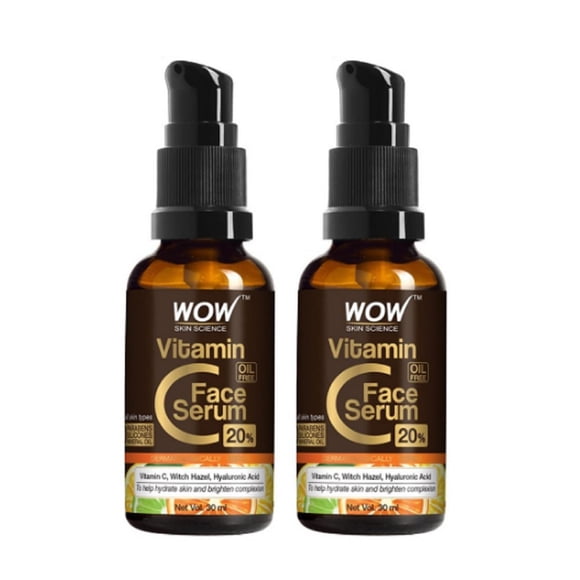 Wow Skin Science Set Of 2 Vitamin C Skin Clearing Serum Genuine 20%