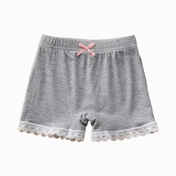 Ymyiu Teenage Girls Underwear Toddler Girls Underwear Girl Panties Cute Florals Briefs Kids Undies 5T 6T(Grey, 5-6 Years)