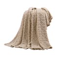 thumbnail image 2 of Dvkptbk Bath Towel Set，70*100Cm Super Soft Warm Solid Warm Micro Plush Fleece Blanket Throw Rug Sofa Bedding, 2 of 4