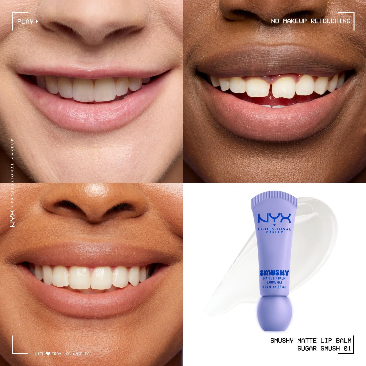 NYX Professional Makeup Smushy Matte Lip Balm