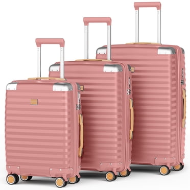 Joyway Hard Shell Luggage Sets 3 Pieces with Spinner Wheels, Lightweight Suitcase Set with Tsa Lock and Corner Protectors