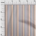thumbnail image 1 of oneOone Viscose Jersey Fabric Multicolor Stripe Printed Craft Fabric BTY 60 Inch Wide, 1 of 1