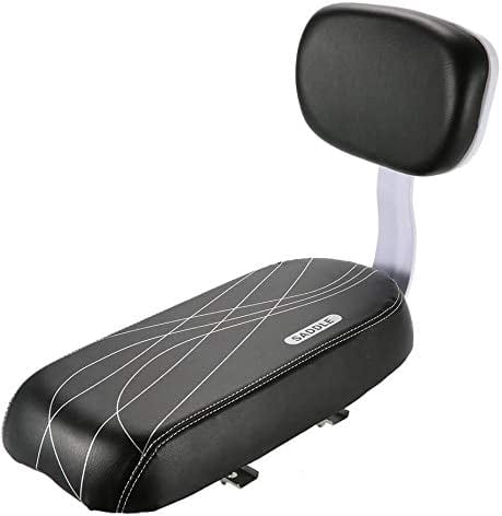 Jinsinto Bicycle Rear Seat Accessories - Child Safety Seat Bike Child Chair Armrest Footrest Stroller Bike Rear Seat Child Seat Cushion, Seat Plate Backrest Armrest