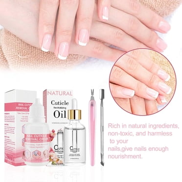Beauty Products Clearance,Women Gifts,Nail Cuticle Repair Kit Nail Oil Nutrition Cream Tool Kit Nail Care Solution Set of Intensive Care Hardener To Strengthen The Nail Bed Moisturizing Cuticle