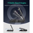 thumbnail image 3 of ESR for iPad Air 13 Inch Case M3/M2 (2025/2024), Removable Magnetic Cover, Adjustable Portrait/Landscape Stand with Raised Screen View, 9 Standing Ang, 3 of 9