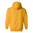 thumbnail image 2 of Gildan Mens Heavy Blend Hooded Sweatshirt, L, Gold, 2 of 2