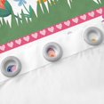 thumbnail image 3 of Erosebridal Rideaux Papillons Dessin Animé Lot de 2 (42x63), Rayures de Fleurs Rideaux Occultants 30 %-50 %, Décoration Kawaii, 3 of 5