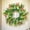 B, variante sur Seyotauo Couronne de Fleurs Printemps Été Artificielle Décoration de Porte Extérieure, Couronne Florale Colorée pour Porte d'Entrée Mur Fenêtre Décoration de Porche, Couronne de Décoration de Mariage de Pâques 13 Pouces