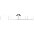 thumbnail image 1 of vidaXL Chicken Coop 9x1x1.5 m Galvanised Steel, 1 of 4