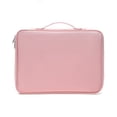 thumbnail image 1 of Xingzhi Laptop Sleeve Case Notebook Protective Handbag Zipper Closure Nylon Computer Anti-drop Carrying Bag Shockproof Pink 12.9-13 inch, 1 of 6