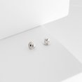 thumbnail image 4 of Paire de Remplacement (2) Boucles d'Oreilles en Or Blanc 14k à Fermoirs Vissés Convenant à In Season Jewelry, 4 of 4