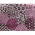 thumbnail image 5 of oneOone Georgette Viscose Light Pink Fabric Geometric Sewing Craft Projects Fabric Prints By Yard 42 Inch Wide, 5 of 5