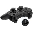 thumbnail image 4 of Lot de 2 Manettes Bluetooth Sans Fil RetroFam pour PlayStation 3 PS3, Noir, Pile Rechargeable, 4 of 5