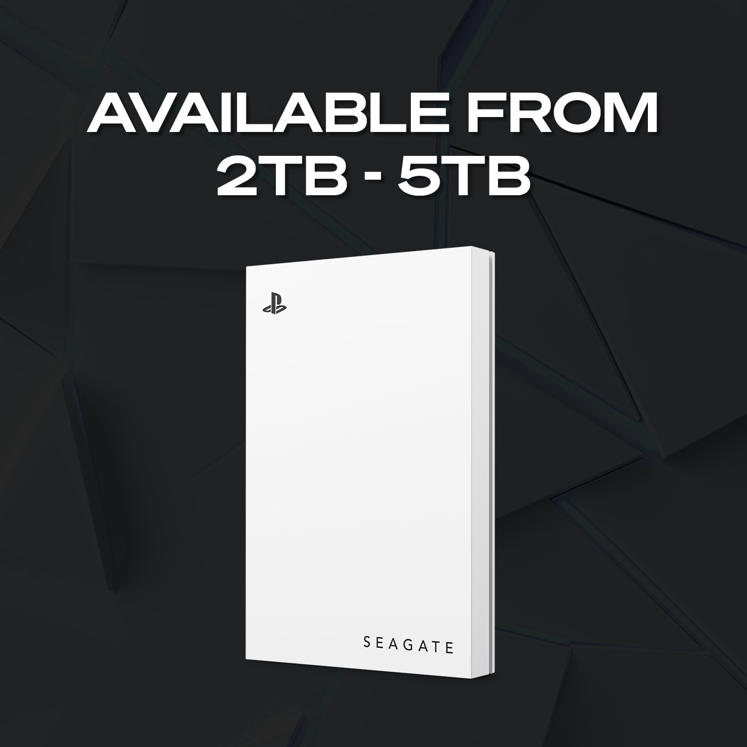 Seagate Game Drive for PS5 2 TB External HDD - USB 3.0, Officially Licensed, Blue LED (STLV2000302)