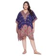 thumbnail image 1 of Oussum Robe Tunique pour Femmes, Manches Courtes 3/4, Caftan pour Dames, Robes Décontractées, 1 of 7