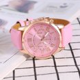 thumbnail image 2 of Women Watch,Fashion Lady PU Leather Quartz Wristwatch Numeral Watch Multi-Functional, 2 of 8