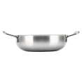 thumbnail image 3 of Casserole à Nouilles, Chauffage Uniforme en Acier Inoxydable Plate à Deux Poignées Petite Casserole Coréenne Exquise pour Ramen Réutilisable pour Bureau pour Camping Extérieur pour Dortoir 18cm,20cm,22cm,24cm,26cm, 3 of 8