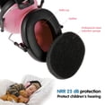thumbnail image 4 of YOPTOP Écouteurs pour Enfants Roses, Écouteurs Circum-Auriculaires avec Micro – Coussinets Antibruit et Design Mignon pour Filles, Rose, 4 of 8
