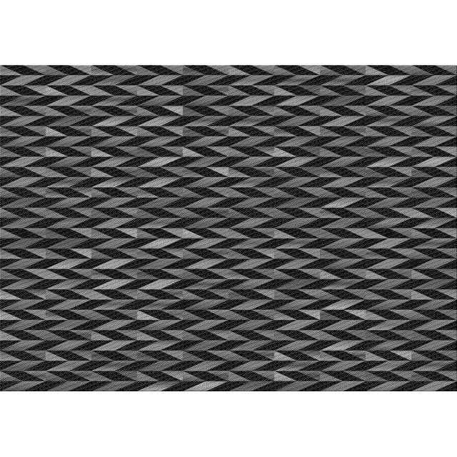 Ahgly Company Machine Washable Indoor Rectangle Transitional Platinum Gray Area Rugs, 7' x 10'