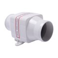 thumbnail image 2 of 12V/24V DC Electric 3 Inch Straight 130CFM Mute Exhaust Fan Yacht RV Kitchen Cabin Exhaust Fan ,Long Lasting, 2 of 5