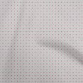 thumbnail image 1 of oneOone Viscose Chiffon Light Gray Fabric Hearts Print Craft Projects Decor Fabric Printed By The Yard 42 Inch Wide, 1 of 4